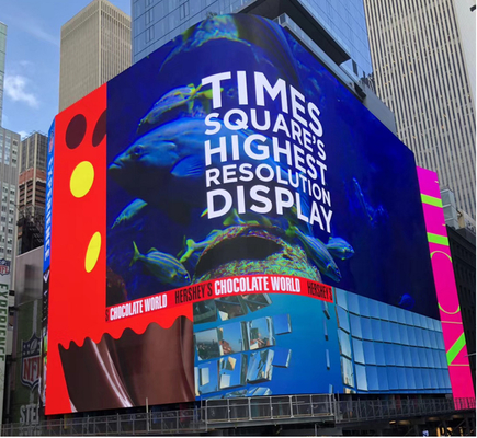 Display LED esterno P4 P5 P8 P10 Display LED esterno a colori completi 960 X 960 mm Dimensione armadio