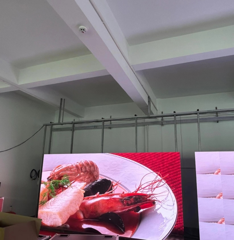 Display a LED per noleggio all'aperto P4.81 Armadio di fusione a stampa SMD 1921 Tasso di aggiornamento 8000-10000nits Per il palcoscenico