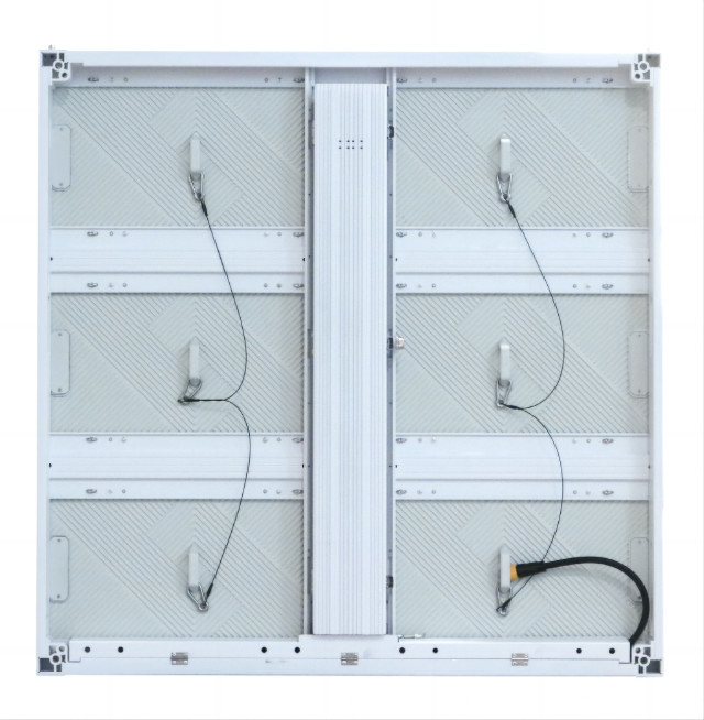 P10 Display LED esterno 960X960mm Armadio in alluminio SMD3535 Luminosità 6500CD/m2 Risparmio energetico