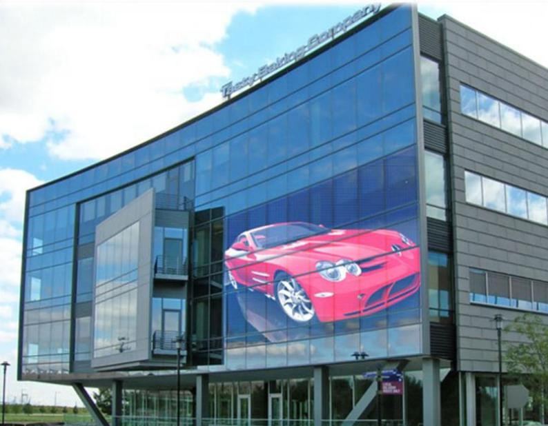 schermo a led trasparente 1000*500 1000*1000 dimensioni personalizzate centro commerciale in vetro di serie interna fisso o sollevato