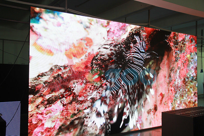 Pixel locativo/m2 dei MOVIMENTI 65536 dell'esposizione di LED di alta luminosità video AVI HD P3.91 RGB