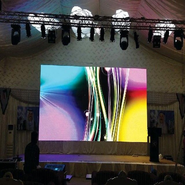 Schermi della fase LED dei video di Digital, quadro comandi locativo luminoso del LED P4.81